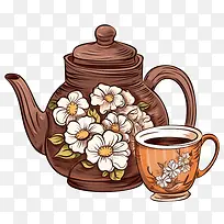 茶壶-花艺设计