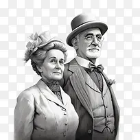 叔叔婶婶日-高顶礼帽