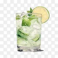 国家茴香酒日-国家茴香酒日柠檬汁玻璃冰石灰