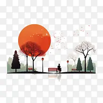 国家霍帕公园日-橙色