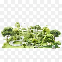 国家跳公园日-国家跳公园日景观绿树小径