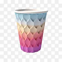 纸咖啡杯-纸咖啡杯冷饮杯图案杯多彩杯艺术杯