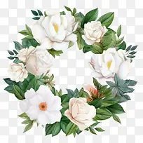 栀子花环-栀子花环