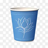纸咖啡杯-莲花