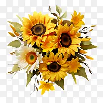 全国向日葵日-鲜花花束