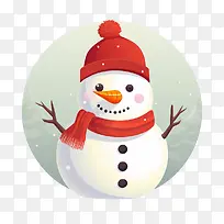 雪人-新年
