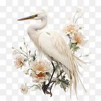 鹤花-孔雀