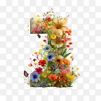 1号花-1号花花瓶字母水