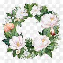 栀子花环-花环