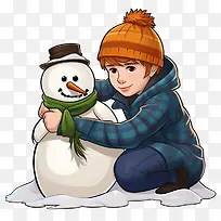 堆雪人-冬季庆典