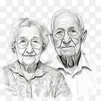 国际老年人日-眼镜