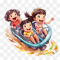 国家过山车日-国家过山车日家庭游乐水上乐园游乐园