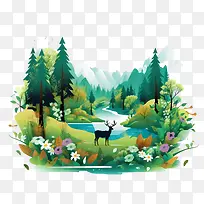 世界自然保护日——瀑布