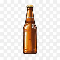 啤酒瓶-啤酒瓶啤酒玻璃瓶棕色酒精