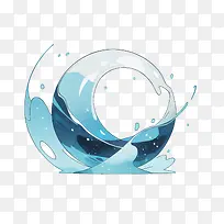 海洋-海洋水波海洋液体