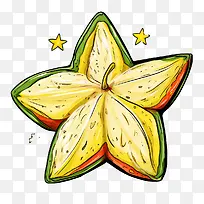 杨桃-杨桃花黄色星叶
