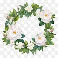 栀子花环-花环