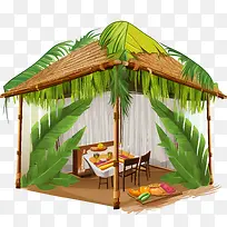 住棚节-棕榈树