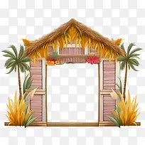住棚节框架-棕榈树