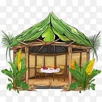 住棚节-棕榈树