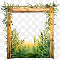 住棚节框架-画笔描边