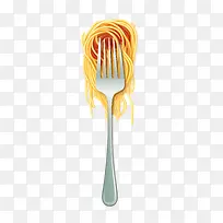 意大利面-意大利面意大利面意大利面叉子食品