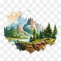 国家公园管理局创始人日-瀑布