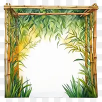住棚节框架-竹框架