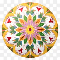 Onam花卉rangoli-花艺设计