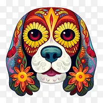 diadelosmuertos-头骨艺术