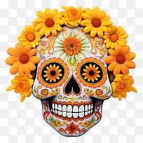 diadelosmuertos-花冠