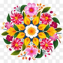 Onam花卉兰戈里-向日葵