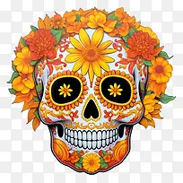 diadelosmuertos-花冠