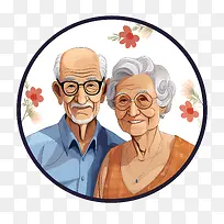 国际老年人日-国际老年人日老年夫妇老年关爱