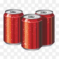 可乐罐-可乐罐红苏打水碳酸饮料