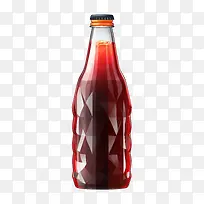 苏打可乐瓶-苏打可乐瓶红色苏打水玻璃饮料