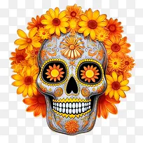 diadelosmuertos-花冠