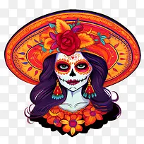 diadelosmuertos-花冠