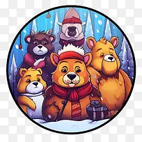 玩具熊的五夜后宫-玩具熊的五夜后宫可爱的小熊冬天的雪