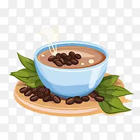 国际咖啡日-木板