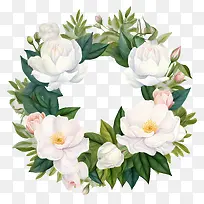 栀子花环-花环