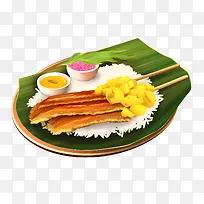 OnamSadya食物-椰子