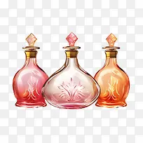 香水瓶-香水瓶香水瓶玻璃瓶华丽瓶装饰瓶