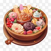 万圣节糖果碗-巧克力
