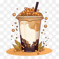 珍珠奶茶-冰淇淋