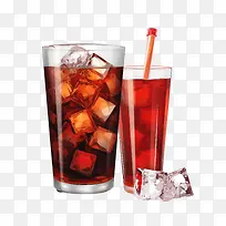 苏打可乐-苏打可乐红苏打冰杯