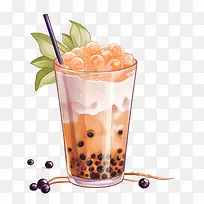 珍珠奶茶-果汁