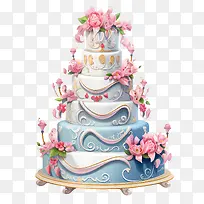 婚礼蛋糕-婚礼蛋糕