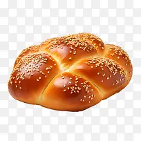 Challah面包-Challah面包面包揉成辫子