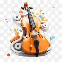 小提琴日-音符